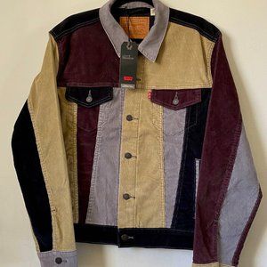 Levi's® Premium COLORBLOCK CORDUROY TRUCKER JACKET